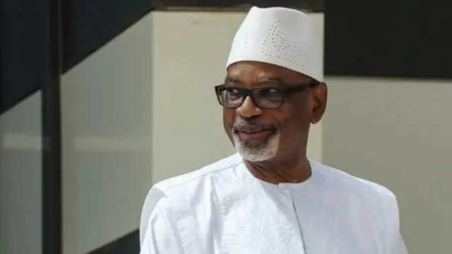 ਅਫ਼ਰੀਕੀ ਦੇਸ਼ ਮਾਲੀ ਦੇ ਰਾਸ਼ਟਰਪਤੀ ਇਬਰਾਹਿਮ ਬੌਬਰਪ ਕੇਇਟਾ