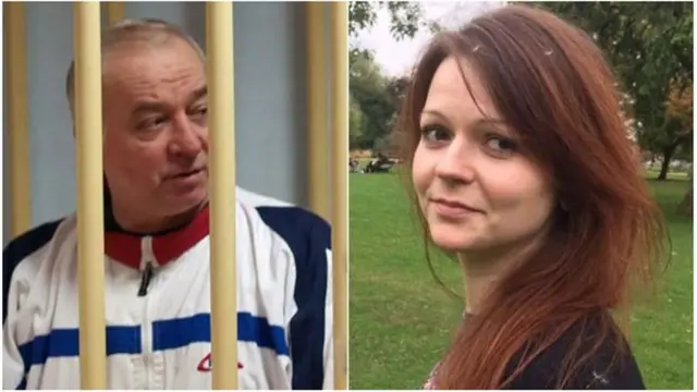 سرگئی اسکریپال و دخترش یولیا