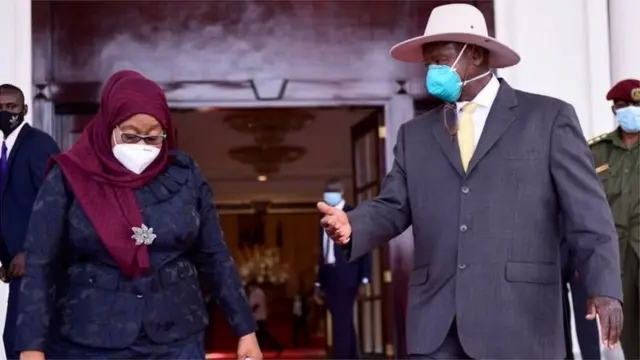 Rais Samia alipokuwa nchini Uganda
