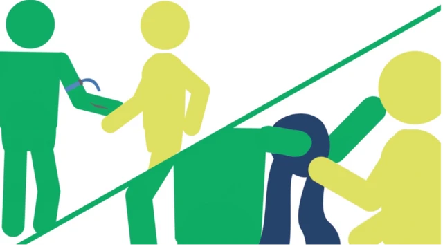 Qaab ku saabsan sida loo caawiyo qofka dhiig baxaya