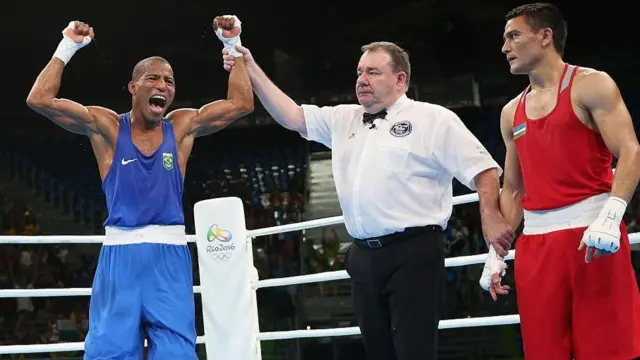 Conceição garantiu ao menos um bronze para o Brasil no boxe