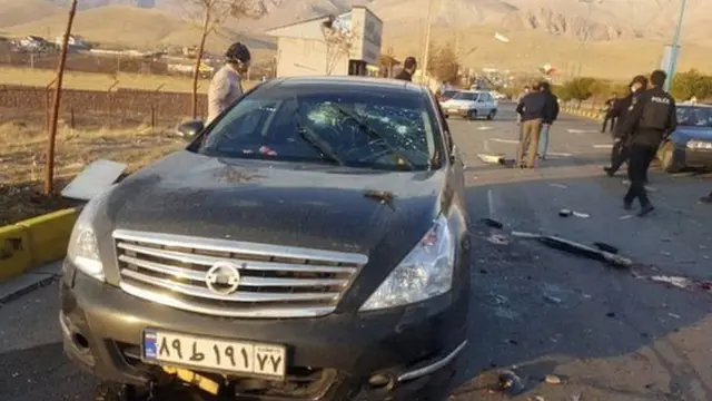 محسن فخری زاده سال گذشته در حومه تهران ترور شد