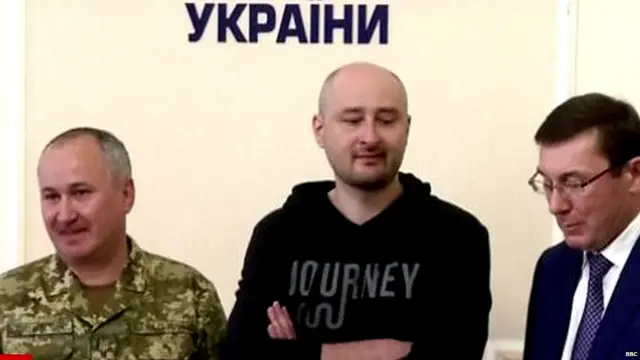 अर्कादी बापशेंको, रूसी पत्रकार