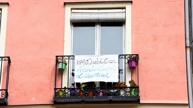 Un balcón en España.