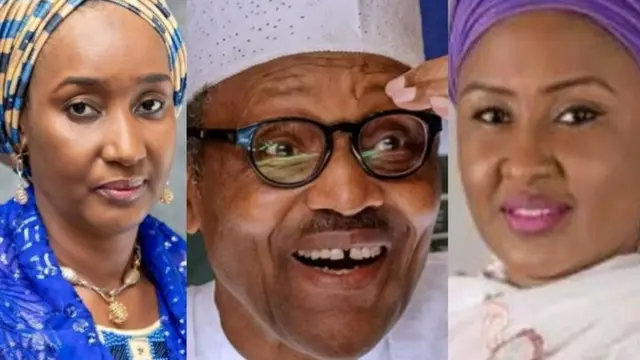 Buhari da matarsa da ministarsa