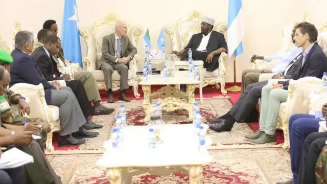 Wafdiga beesha caalamka ee gaaray Kismaayo