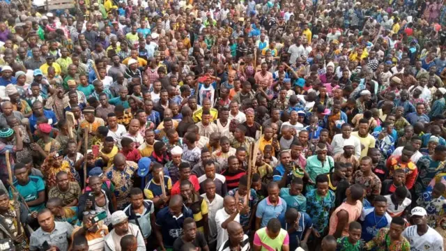 Awọn ero to lọ pade Sunday Igboho nilu Igangan