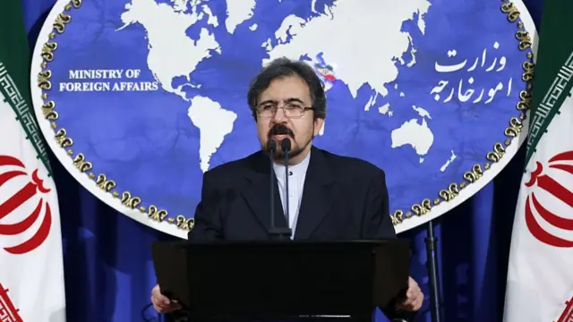 بهرام قاسمی، سخنگوی وزیر خارجه ایران