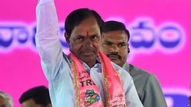 तेलंगाना के मुख्यमंत्री के. चंद्रशेखर राव