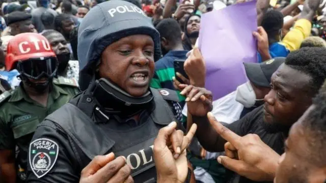Nigerian Police SWAT team