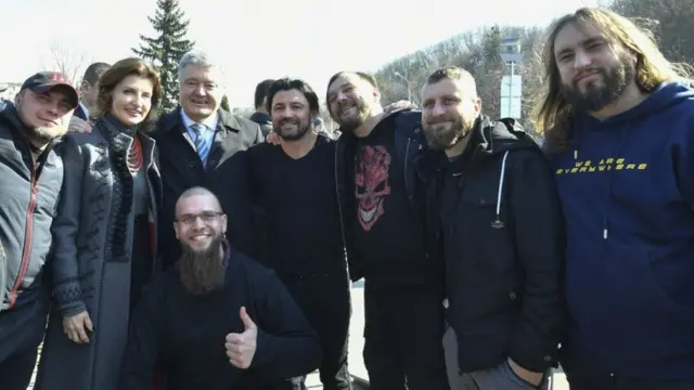 Порошенко на Тарасовій горі у Каневі