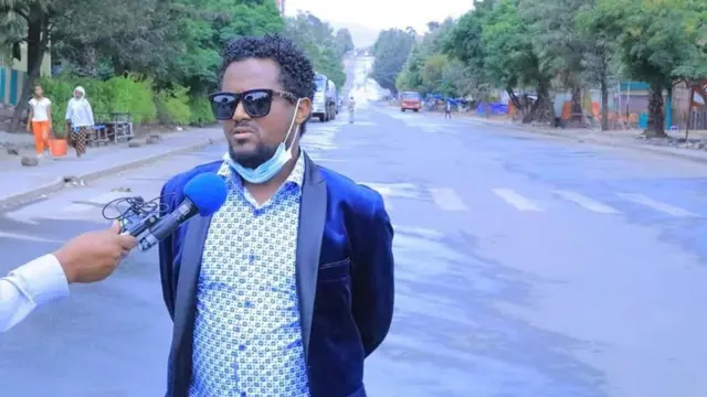 Dassuu Tafarraa magaalaa Ambootti qoricha erga biifanii booda miidiyaatti yoo dubbatu