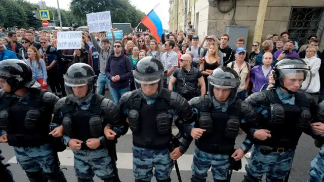 пенсионные протесты