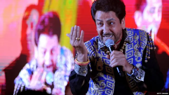 Gurdas Maan performs during a promotional event in Mumbai on late April 25, 2017.