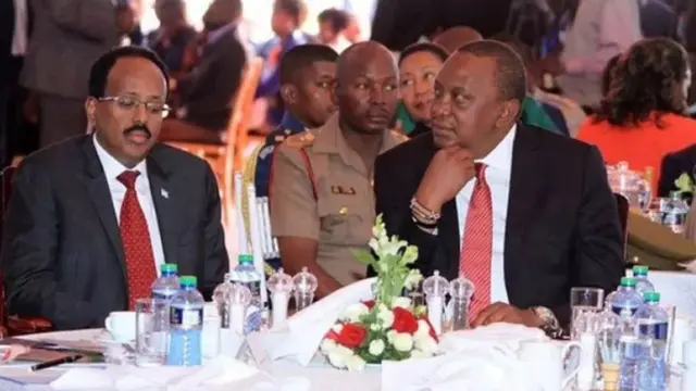 Labada madaxweyne ee Soomaaliya iyo Kenya ayaa dhowr goor ka kulmay xallinta khilaafka soo noqdnoqday.