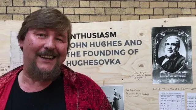 Мартін каже, що тепер вважає Юзівку часточкою валлійських долин