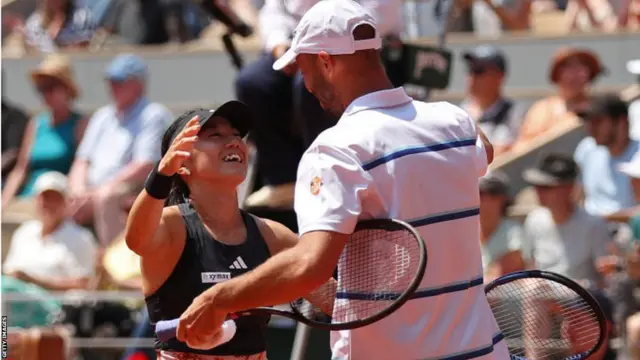 テニス全仏、加藤未唯が混合ダブルスで初優勝 女子ダブルスで失格の4日後 Bbcニュース