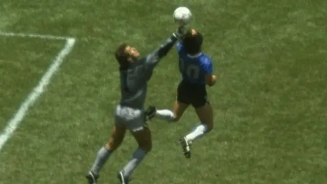 फिफा वर्ल्ड कप 1986, मॅराडोना, हँड ऑफ गॉड