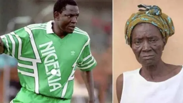 Aworan Yekini ati Iya rẹ
