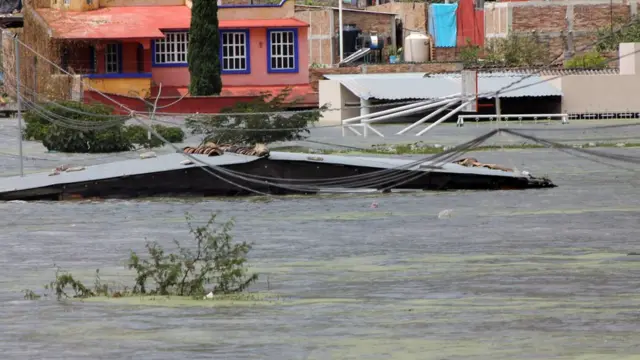 Inundaciones en Tixtla, Guerrero