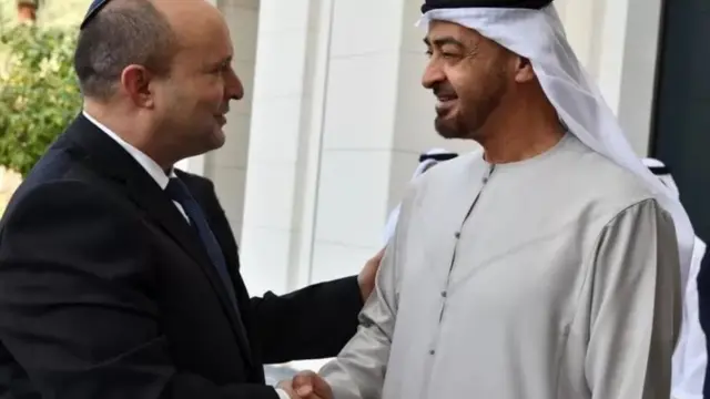 بينيت التقى بن زايد في قصره