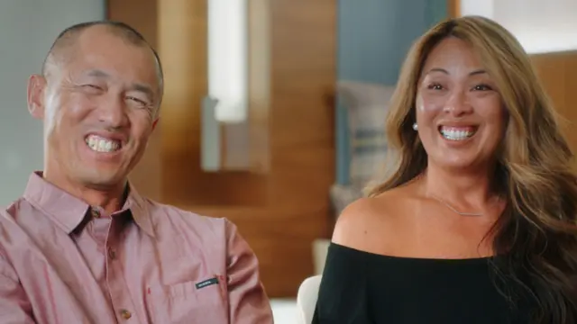 Ted's eldest son and daughter, Chet and Savy