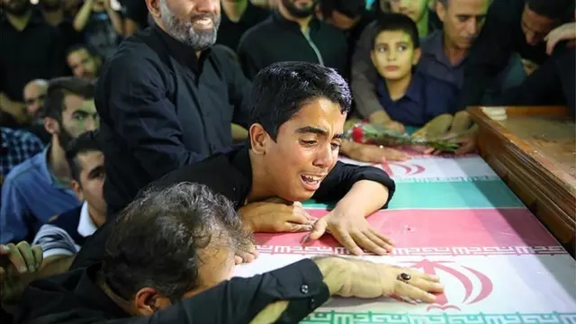 تشییع جنازه جواد تیموری