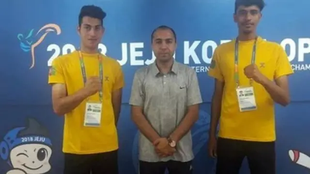 د تکواندو افغان لوبغاړي