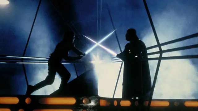 Fotograma de "La guerra de las galaxias"