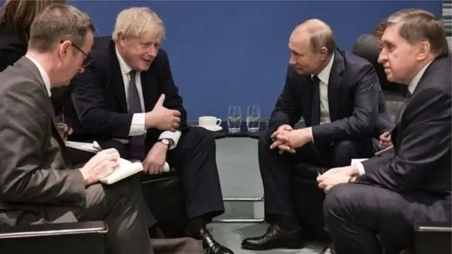 Жонсон_Путин, Берлин 2020-жыл.