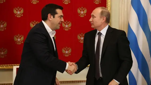 Ципрас та Путін