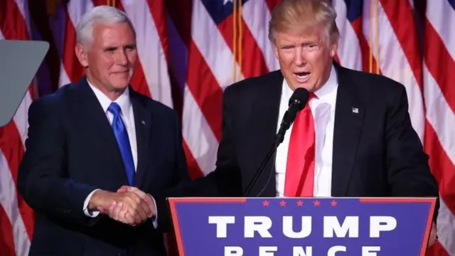 डोनल्ड ट्रंप और माइक पेन्स