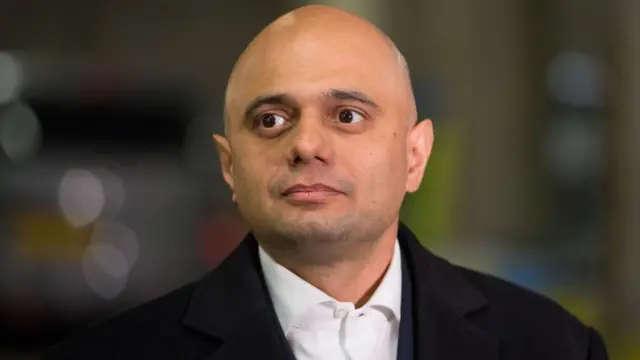 Sajid Javid, ministro del interior británico
