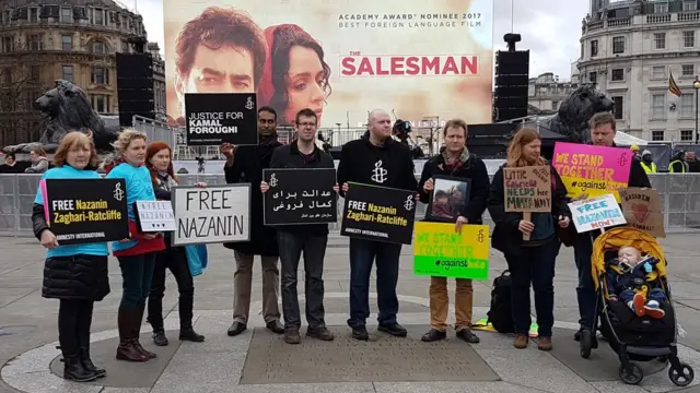 خانواده نازنین زاغری و جمعی دیگر از جمله کمال فروغی