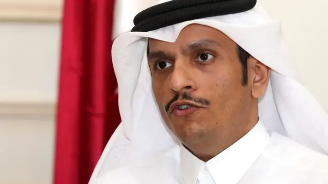 কাতারের পররাষ্ট্রমন্ত্রী শেখ মোহাম্মদ বিন আবদুলরহমান আল-থানি