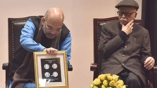અમિત શાહ અને અડવાણી