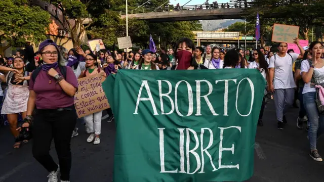 Protestos na Colômbia