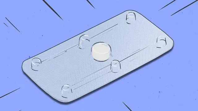 Ilustração da pílula do dia seguinte