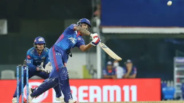 शिखर धवन, DCvsMI, MIvsDC