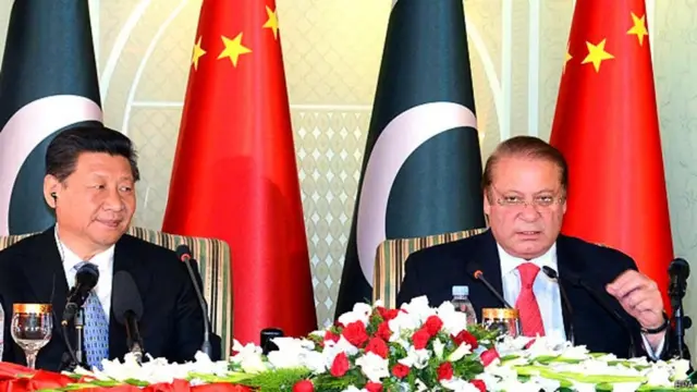 शी जिनपिंग और नवाज़ शरीफ़