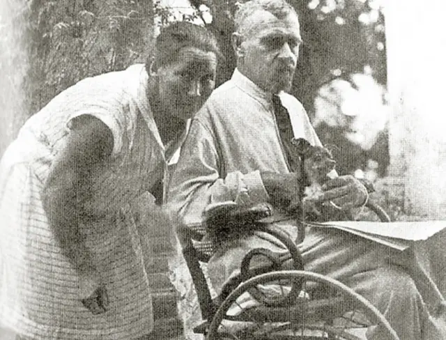 Александр Ханжонков со второй женой Верой