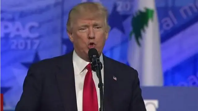 دونالد ترامب.