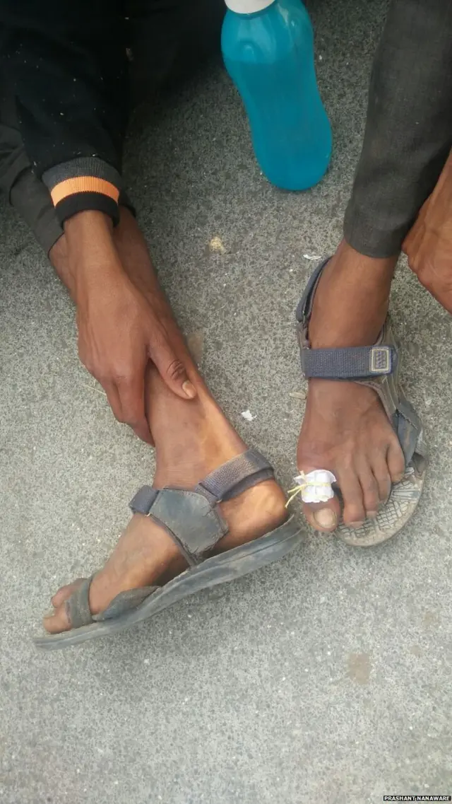 नाशिक ते मुंबई लाँग मार्चमधली काही क्षणचित्रे