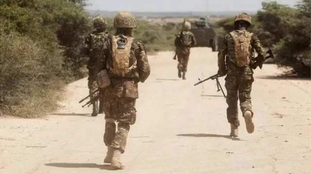 Ciidamada Kenya ayaa banneynaya saldhigyo muhiim ah
