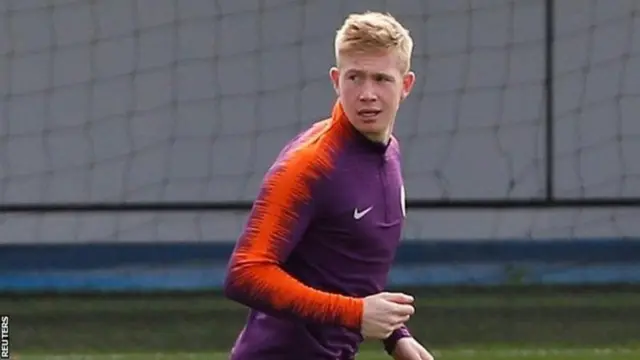 Kevin de Bruyne, 27, anajiandaa kurejea uwanjani