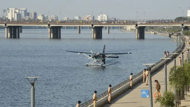 સાબરમતી રિવરફ્રન્ટની તસવીર