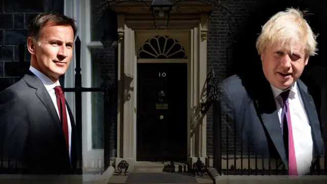 Jeremy Hunt iyo Boris Johnson