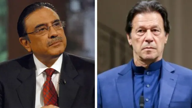 عمران خان، زرداری