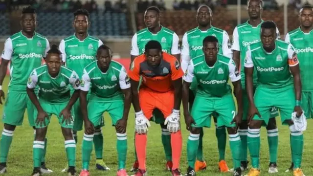 Wachezaji wa klabu ya Gor mahia nchini Kenya