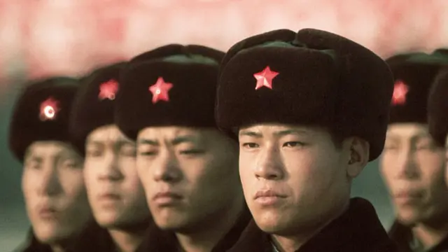 Soldados del Ejército Popular de Liberación, 1972.